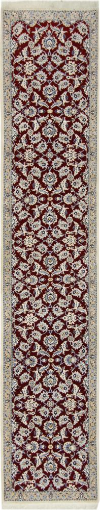 Alfombra persa Nain 6La 382x75 382x75, Alfombra persa Anudado a mano