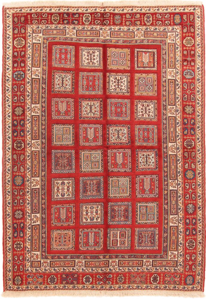 Tapete persa Kilim Soozani Nimbaft 218x152 218x152, Tapete persa Tecido à mão