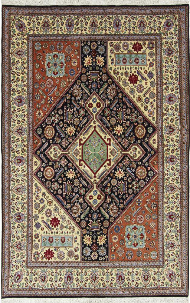 Persian Rug Ghashghai 221x142 221x142, Persian Rug Knotted by hand