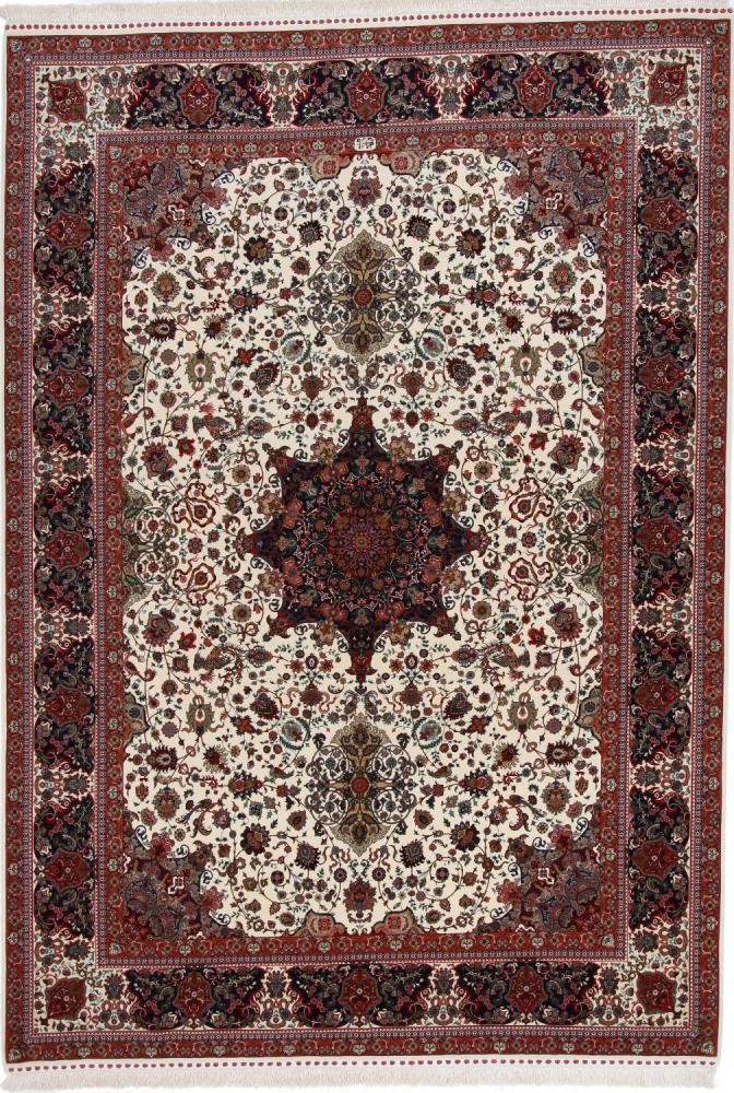 Persian Rug Tabriz 60Raj Silk Warp 362x248 362x248, Persian Rug Knotted by hand