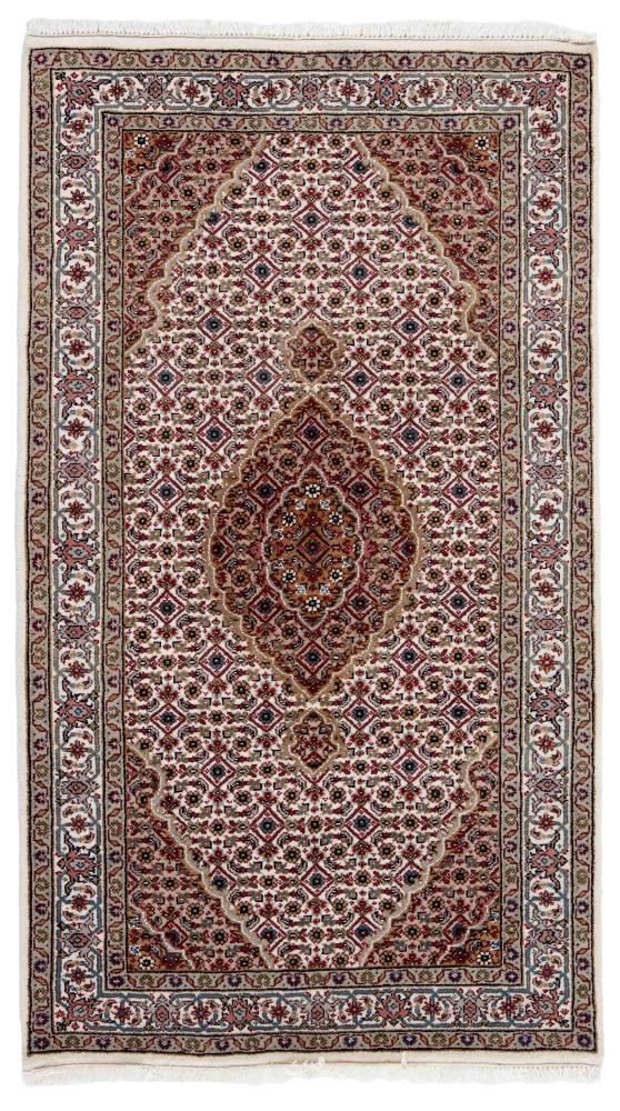 Indo rug Indo Tabriz 5'5"x3'1" 5'5"x3'1", Persian Rug Knotted by hand