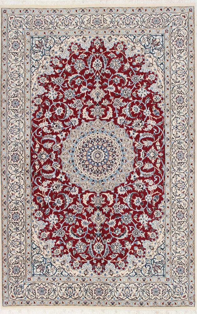 Persialainen matto Nain 9La 254x159 254x159, Persialainen matto Solmittu käsin