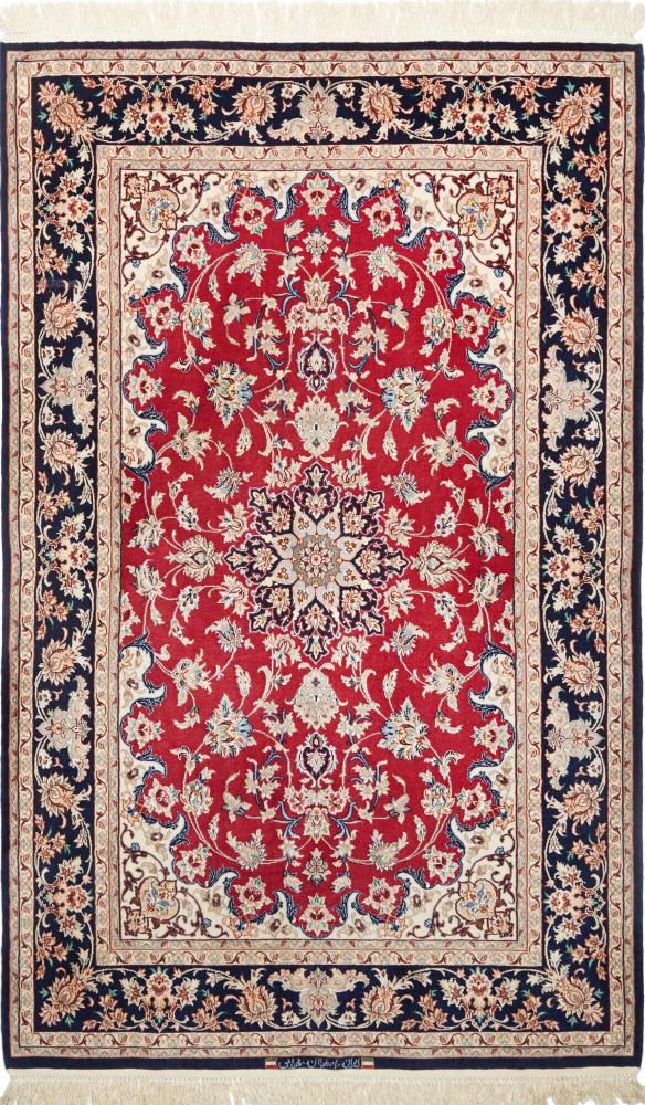 Perzisch tapijt Isfahan Zijden Pool 175x109 175x109, Perzisch tapijt Handgeknoopte