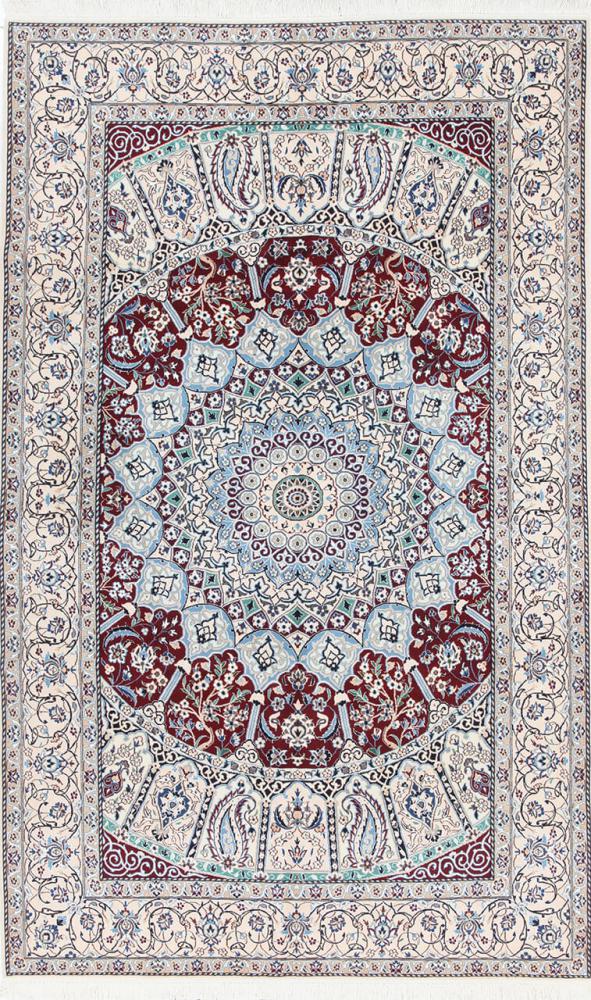 Alfombra persa Nain 9La 281x167 281x167, Alfombra persa Anudado a mano