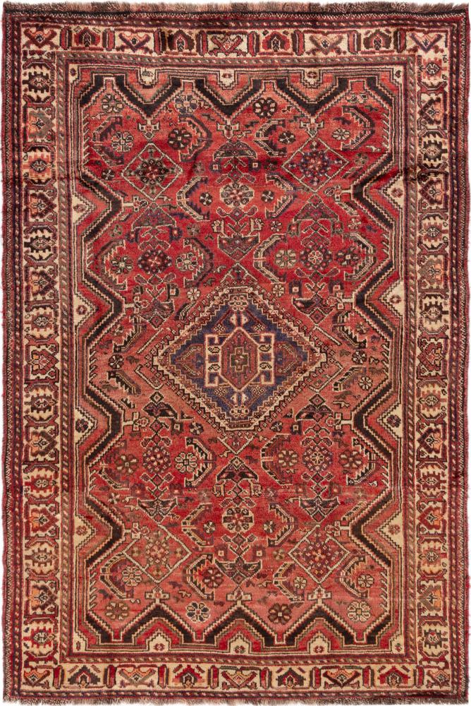 Persisk teppe Ghashghai 247x165 247x165, Persisk teppe Knyttet for hånd