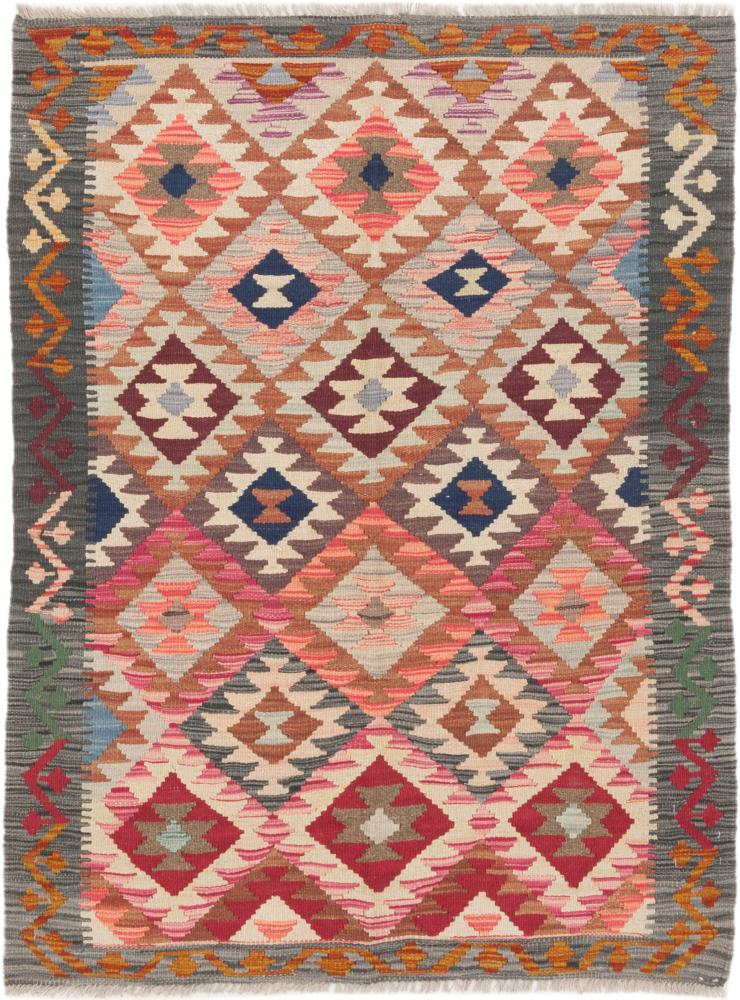 Tapete afegão Kilim Afegão 140x106 140x106, Tapete persa Tecido à mão