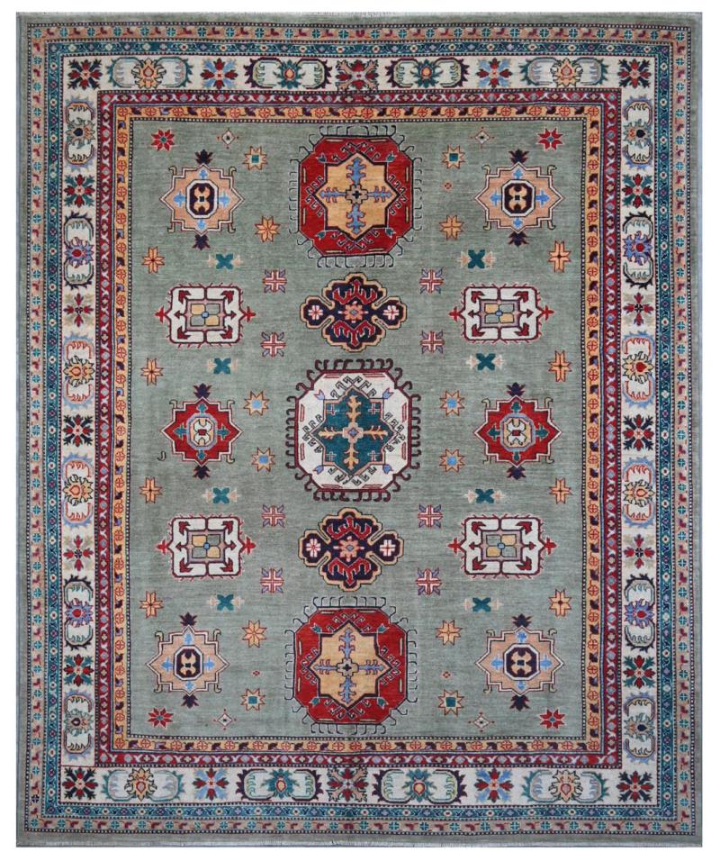 Tappeto Afgano Kazak Darya 298x244 298x244, Tappeto persiano Annodato a mano