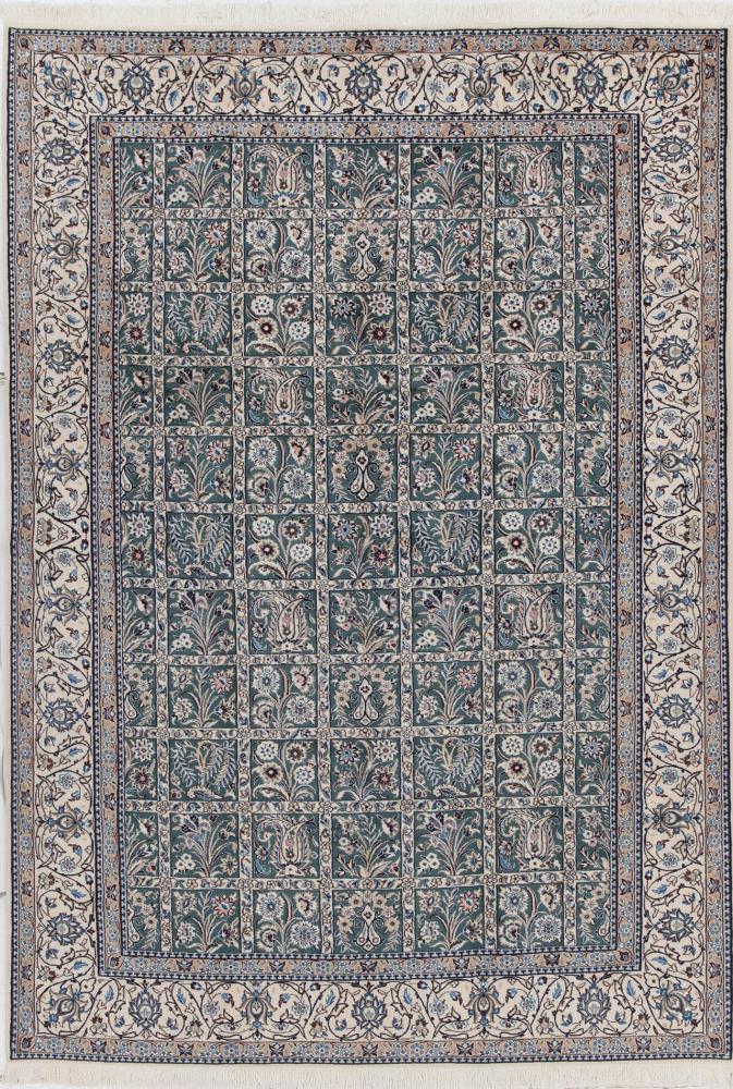 Persialainen matto Nain 9La 301x206 301x206, Persialainen matto Solmittu käsin