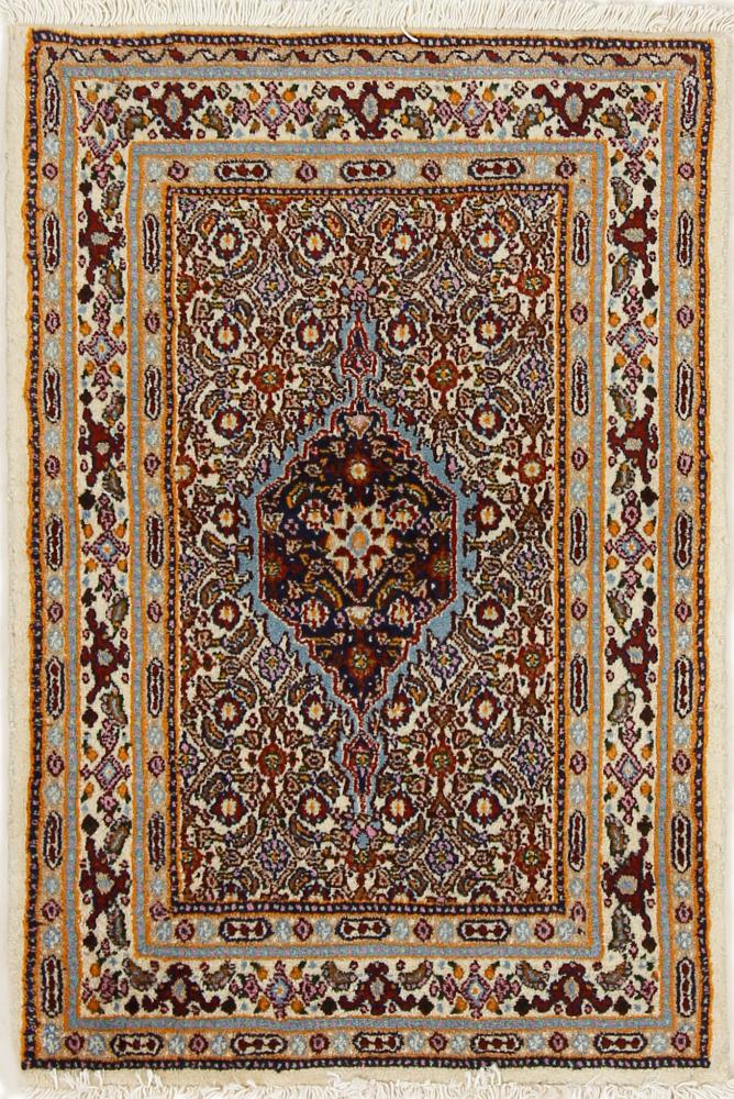 Tappeto persiano Moud 88x60 88x60, Tappeto persiano Annodato a mano