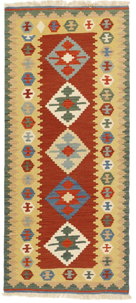 Tapete persa Kilim Fars 190x82 190x82, Tapete persa Tecido à mão