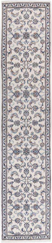 Tapis persan Naïn 390x75 390x75, Tapis persan Noué à la main