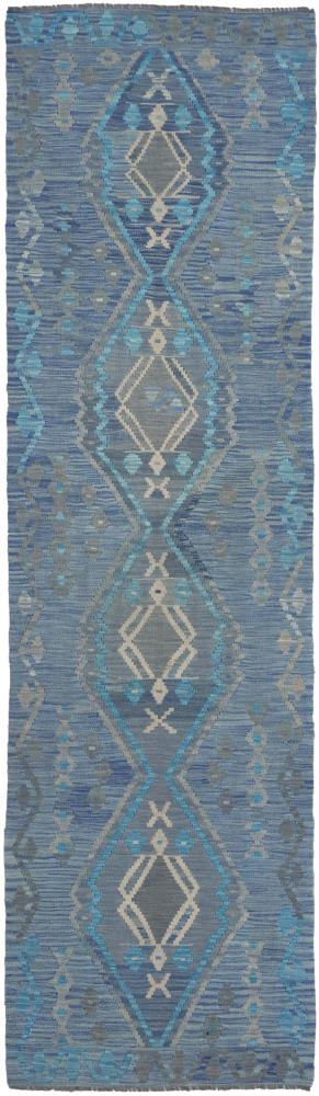 Afghanischer Teppich Kelim Afghan 303x82 303x82, Perserteppich Handgewebt
