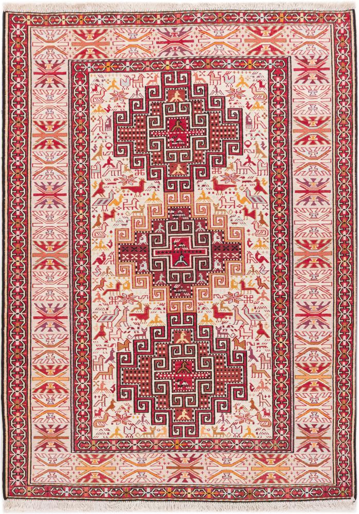 Covor persan Chilim Fars 142x102 142x102, Covor persan Lucrate de mână