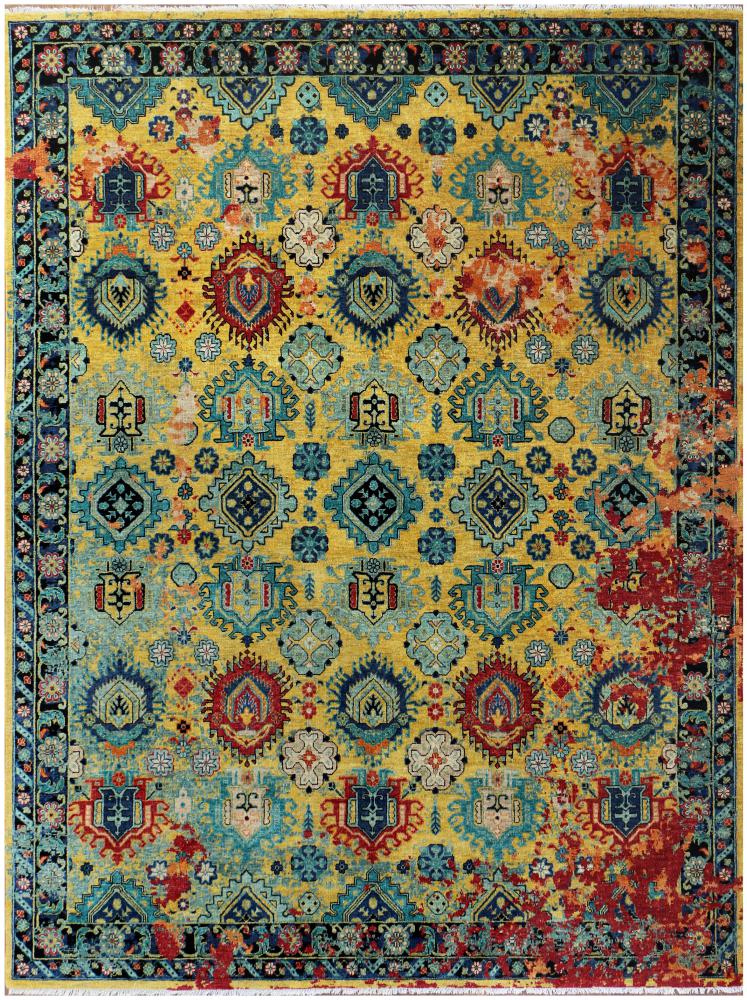 Alfombra india Sadraa 245x306 245x306, Alfombra persa Hecho a mano