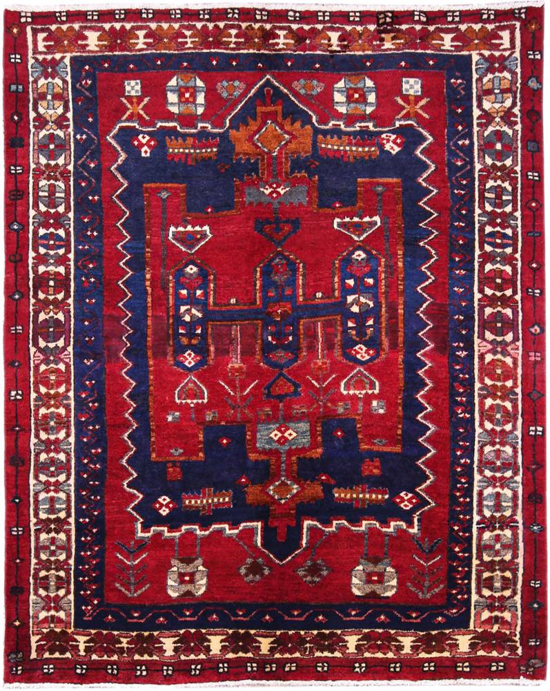  ペルシャ絨毯 バクティアリ 195x161 195x161,  ペルシャ絨毯 手織り