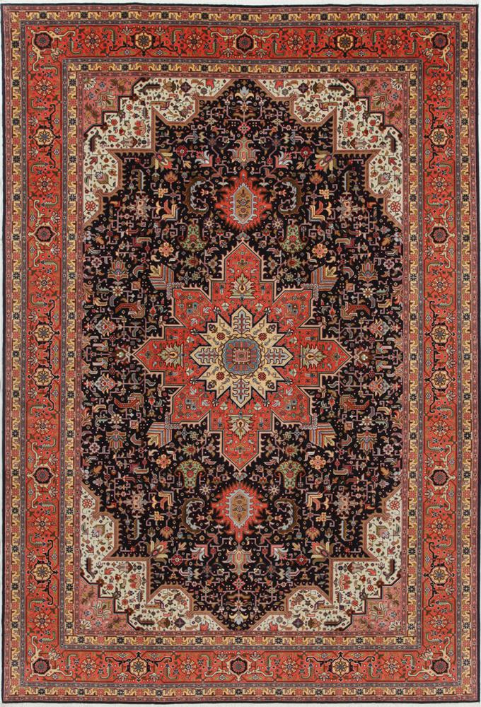 Alfombra persa Tabriz 60Raj 299x199 299x199, Alfombra persa Anudado a mano