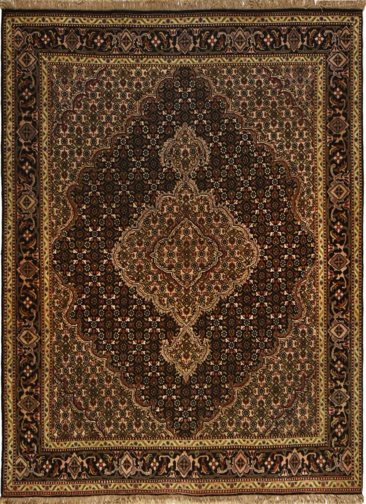 Tapete persa Tabriz 40Raj 202x147 202x147, Tapete persa Atado à mão