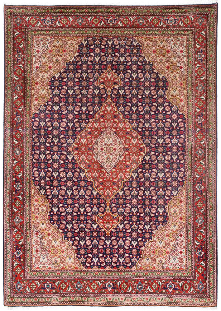 Tapis persan Tabriz 40Raj 207x146 207x146, Tapis persan Noué à la main