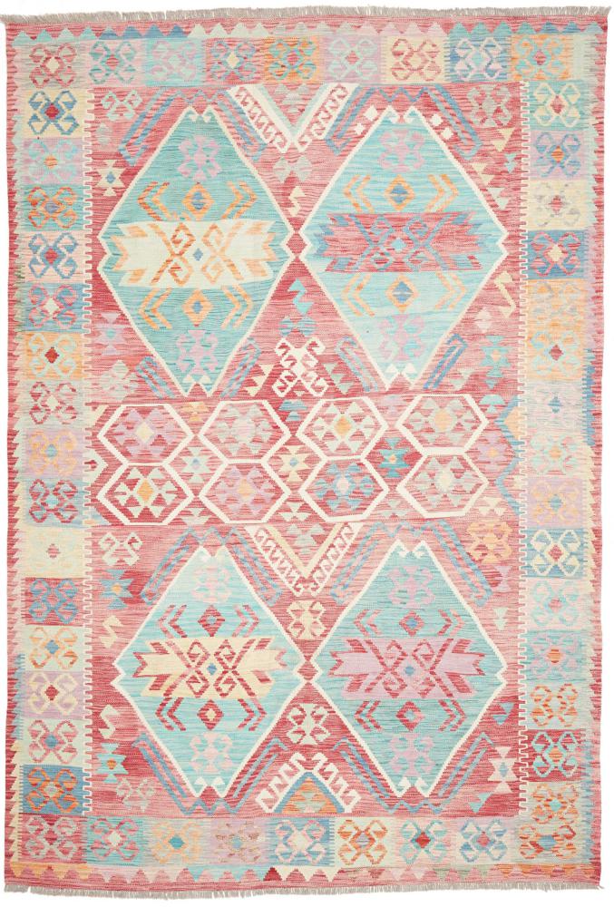 Alfombra afgana Kilim Afghan 291x199 291x199, Alfombra persa Tejido a mano