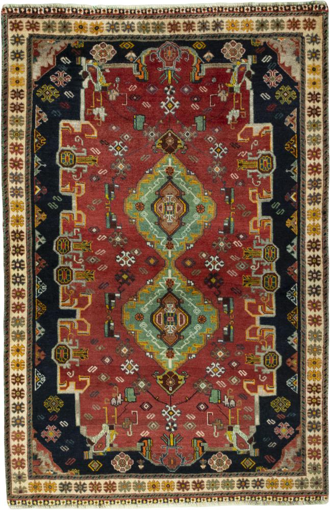 Perzisch tapijt Perzisch Gabbeh Ghashghai 193x127 193x127, Perzisch tapijt Handgeknoopte