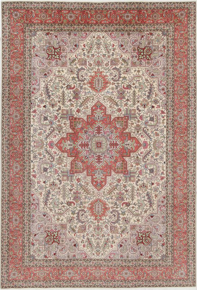  ペルシャ絨毯 タブリーズ 60Raj 291x203 291x203,  ペルシャ絨毯 手織り