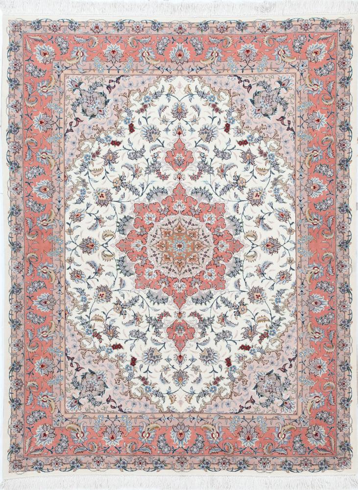 Alfombra persa Tabriz 60Raj 206x155 206x155, Alfombra persa Anudado a mano