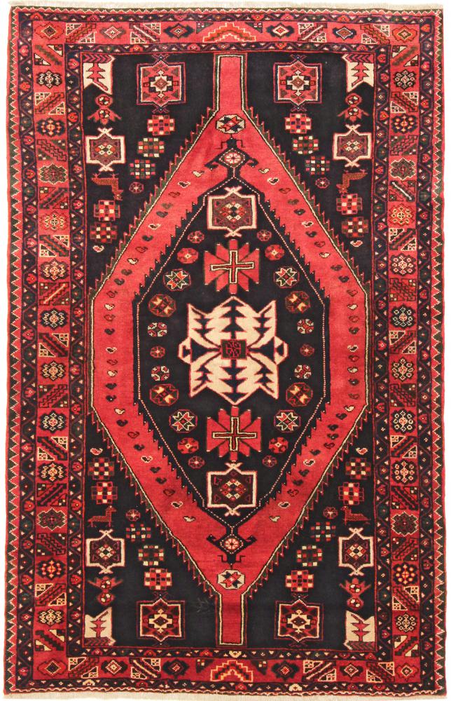 Persisk tæppe Shahsavan 225x146 225x146, Persisk tæppe Knyttet i hånden