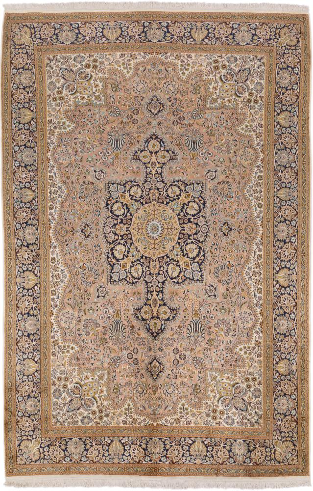Indiaas tapijt Kasjmier Zijde 267x175 267x175, Perzisch tapijt Handgeknoopte