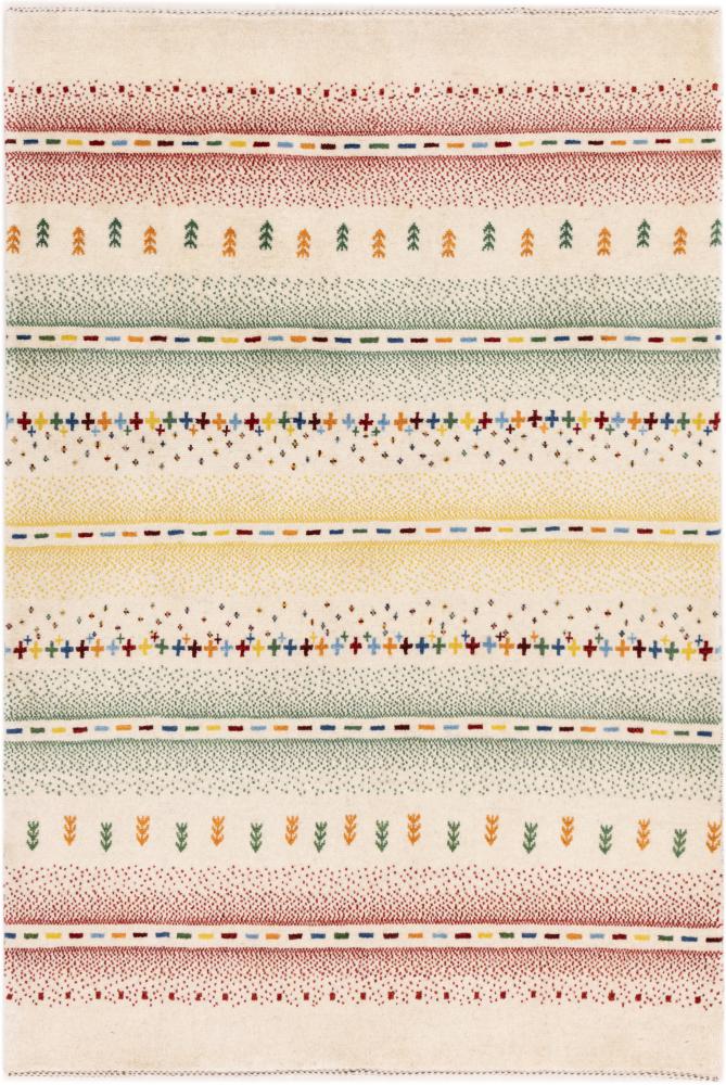 Persisk tæppe Persisk Gabbeh Kashkuli Banafsheh 207x143 207x143, Persisk tæppe Knyttet i hånden