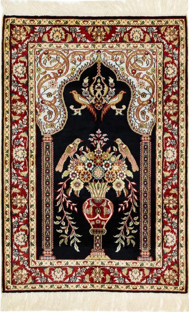 Tappeto cinese Cinesi di Seta 93x62 93x62, Tappeto persiano Annodato a mano