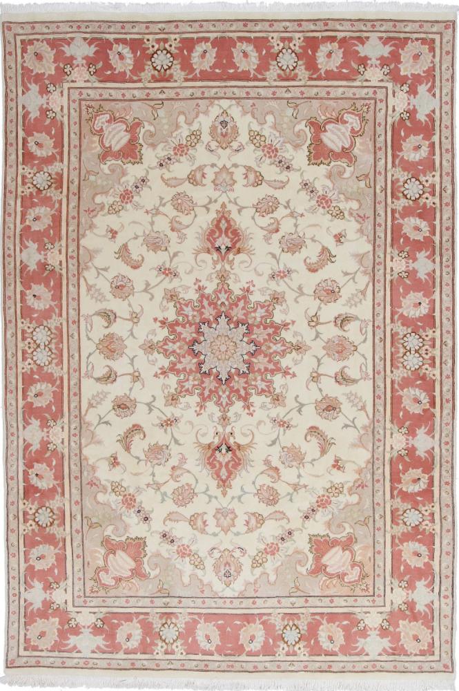 Tapete persa Tabriz 40Raj 293x196 293x196, Tapete persa Atado à mão