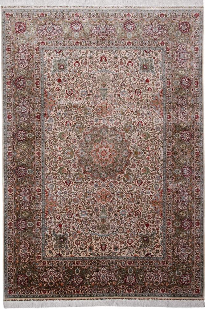 Chinese rug Hereke Silk 356x246 356x246, Persian Rug Knotted by hand