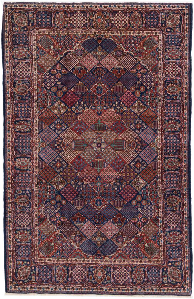 Persian Rug Keshan 199x131 199x131, Persian Rug Knotted by hand