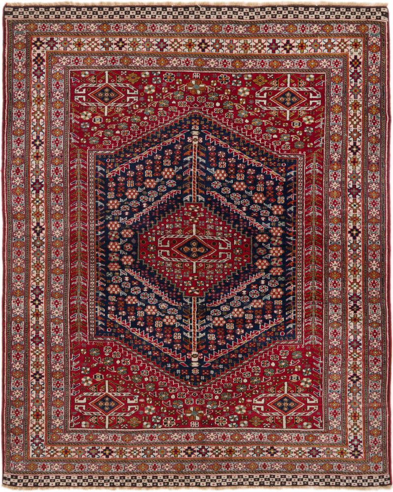 Russian rug Kazak Old 180x143 180x143, Persian Rug Knotted by hand