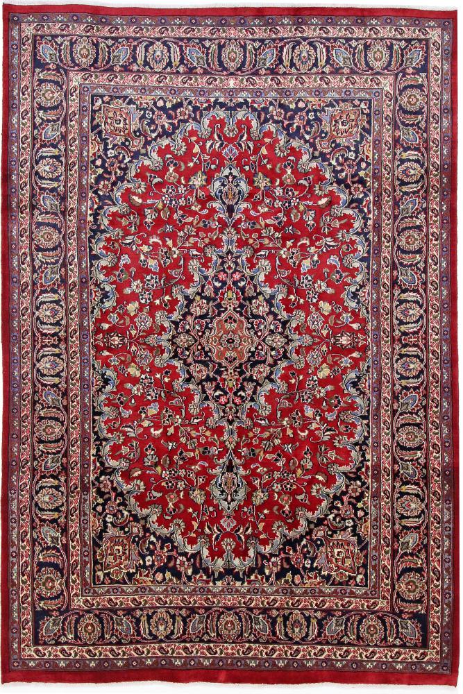 Persisk tæppe Mashhad 291x197 291x197, Persisk tæppe Knyttet i hånden