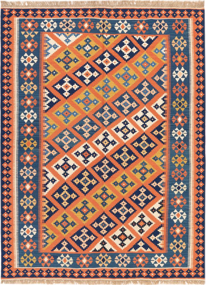 Persian rug Kilim Fars Ghashghai 211x161 211x161, Persian rug Handwoven