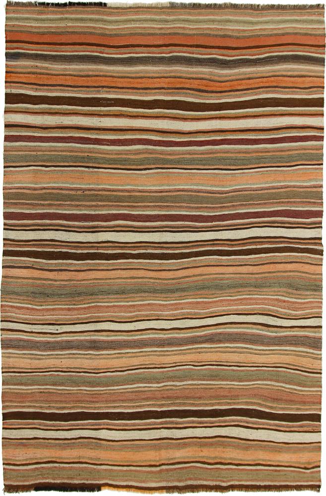 Tapete persa Kilim Fars Antigo 269x179 269x179, Tapete persa Tecido à mão