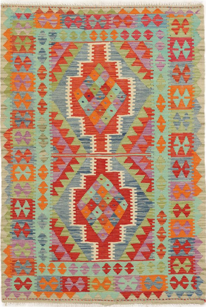 Afgán szőnyeg Kilim Afgán 155x105 155x105, Perzsa szőnyeg szőttesek