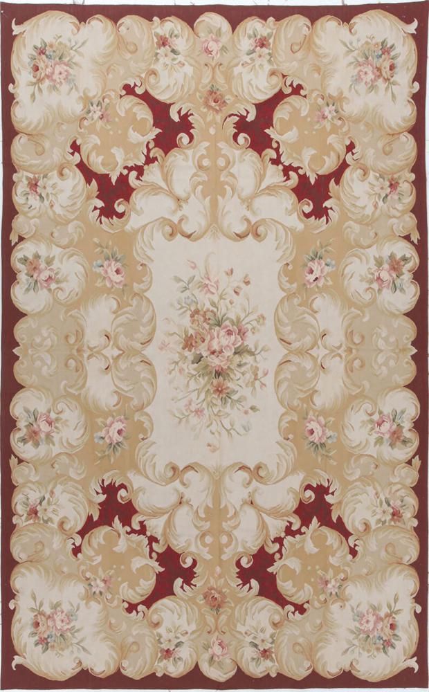 Tappeto cinese Kilim Aubusson 289x184 289x184, Tappeto persiano Tessuto a mano