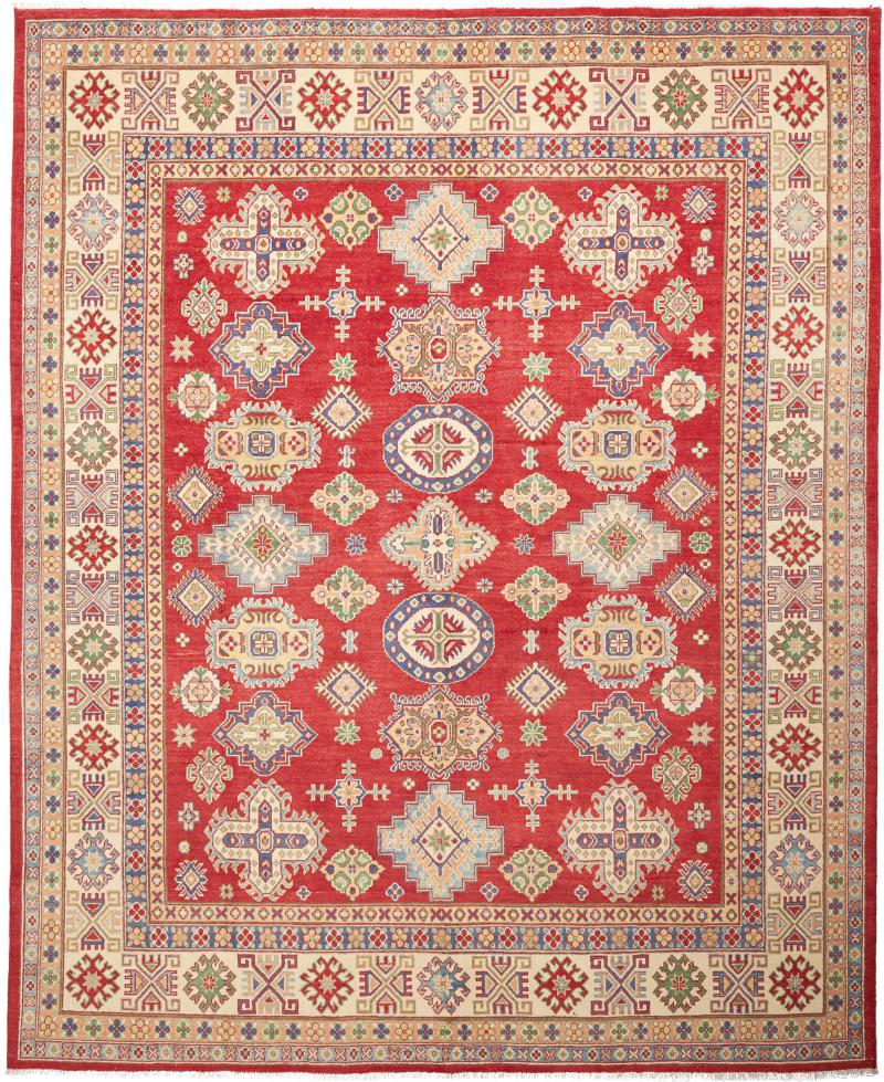 Tappeto Afgano Kazak Limited 303x242 303x242, Tappeto persiano Annodato a mano