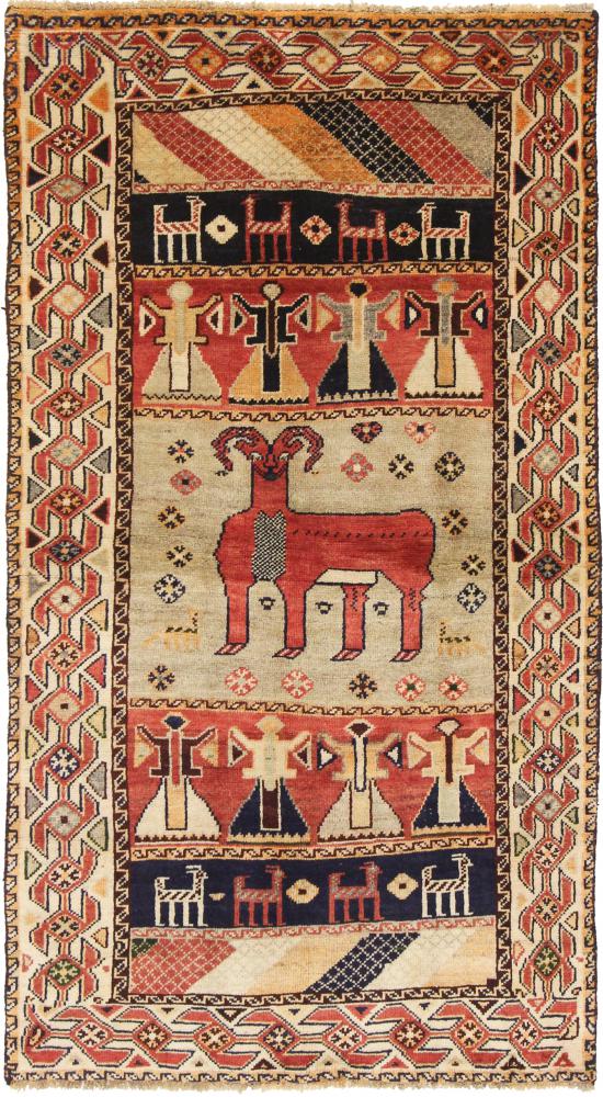 Perzisch tapijt Ghashghai 185x102 185x102, Perzisch tapijt Handgeknoopte