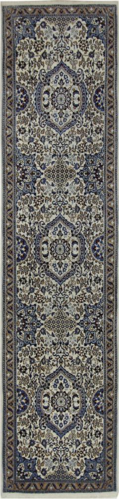 Alfombra persa Nain 9La 399x92 399x92, Alfombra persa Anudado a mano