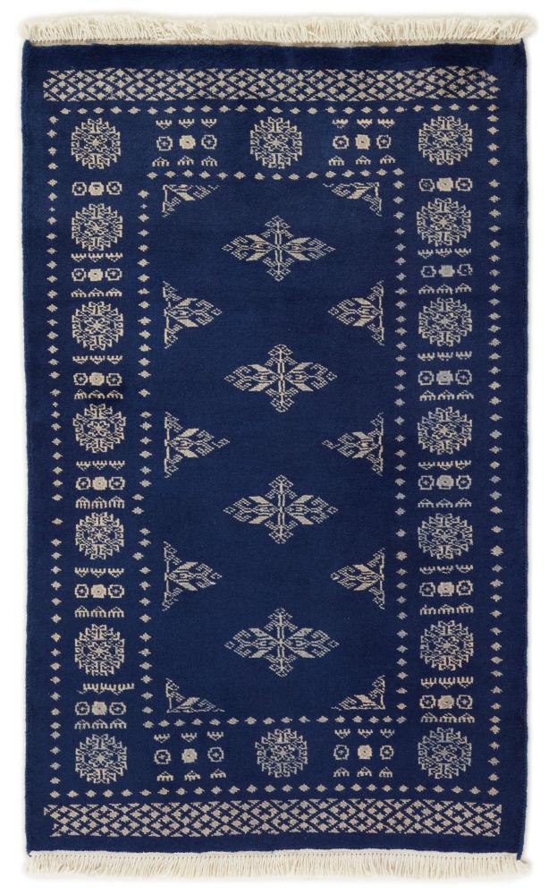 Pakistansk teppe Pakistan Buchara 2ply 124x76 124x76, Persisk teppe Håndknyttet