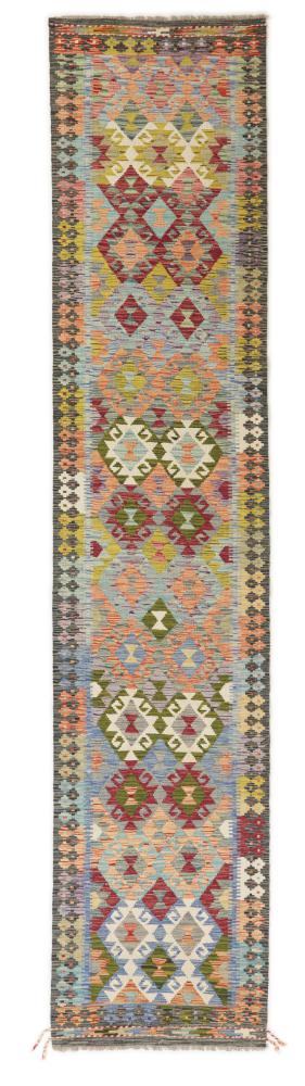 Afghansk teppe Kelim Afghan 405x83 405x83, Persisk teppe Handwoven 