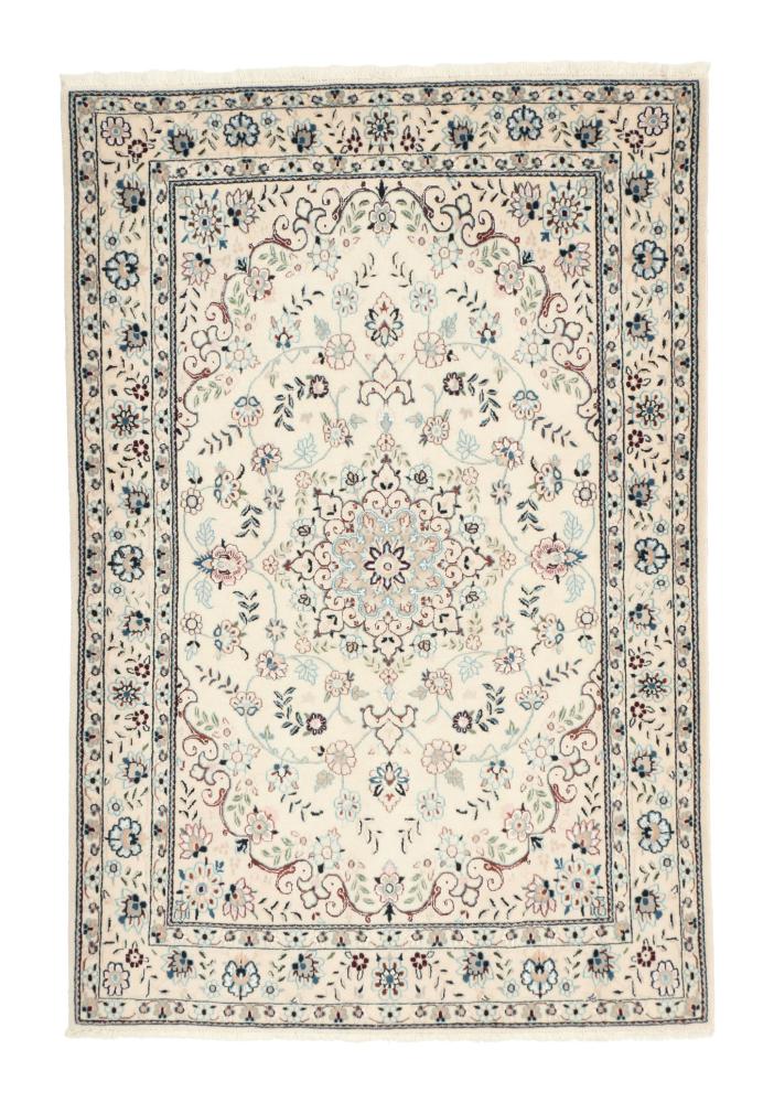 Tapis persan Naïn 6La 136x89 136x89, Tapis persan Noué à la main