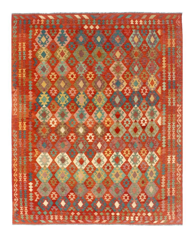 Dywan afgański Kilim Afghan 392x301 392x301, Dywan perski Ręcznie tkane