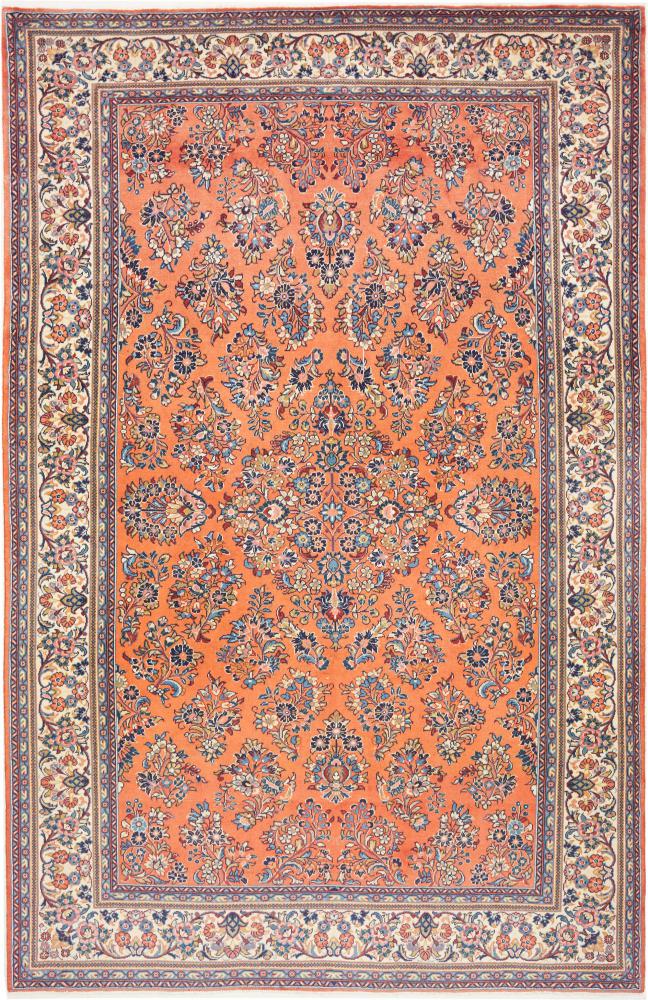 Περσικό χαλί Sarough 311x197 311x197, Περσικό χαλί Οι κόμποι έγιναν με το χέρι