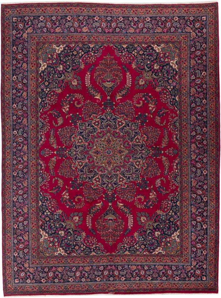 Alfombra persa Mashhad 390x298 390x298, Alfombra persa Anudado a mano