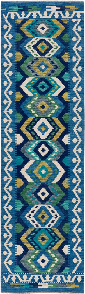 Afghansk tæppe Kelim Afghan 297x82 297x82, Persisk tæppe Håndvævet