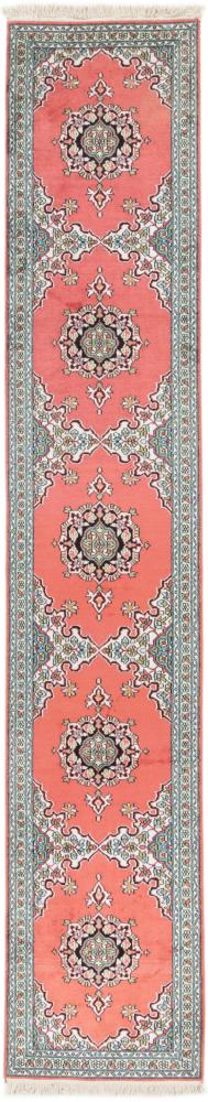 Tapis indien Cachemire Soie Viskose 356x62 356x62, Tapis persan Noué à la main